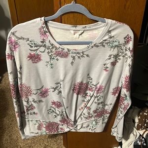 Floral long sleeve t-shirt